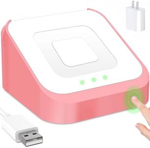 Square Dock Compatible with Square Reader 2nd Generation, Holder Stand for Square Card Reader 2nd Gen., with Smart Anti-Sleep Button Anti-Slip Base (Cable & Wall Charger Included, No Device, Pink