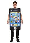 Henbrandt Adult Unisex Smart Phone Novelty Fancy Dress Costume for Men and Women