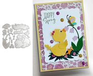 MYLbeter Spring Holiday Dies for Card Making Duck Easter Cutting Dies for Scrapbooking Animal Die Cuts DIY Scrapbooking Photo Album for Die Cut Machine Tools