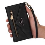 JTMall case Compatible for iPhone 6 Plus/iPhone 6S Plus Wallet Case PU Leather Case Luxury ID Cash Credit Card Slots Holder Carrying Flip Cover Detachable Magnetic Hard Case Kickstand