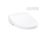 TOTO SW3445#01 WASHLET S5 Electronic Bidet Toilet Seat, Round, Cotton White, 21"
