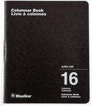 Blueline Columnar Book, Twin-Wire B