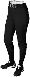 EvoShield Women's Standard Mid Rise Fastpitch Pants Black