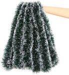 LOKIPA 10M Chunky Christmas Tinsel Garland with for Christmas Tree and Home Decorations