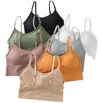 Mrs Queen Cotton Blend Wire Free Lightly Padded Full Coverage Sports Bra for Women (Multicolor1, 34) (Pack of 3)