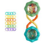 Bright Starts Lots of Links + Rattle and Shake Barbell Toy