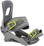 Nitro Men's Rambler '23 All Mountain Freestyle Cheap Binding Snowboard Binding, Factory Craft S, L