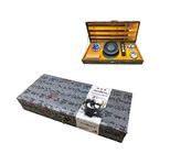 HorBous Chinese Calligraphy Set in 10 Pieces Box (4 Chinese Calligraphy Brushes+1 Seal + 1 Ink Stamps+1 Ink Stone+1 Ink Stick+1 Brush Holder + 1 Small Bowl for Washing)