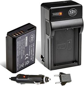 BM Premium LP-E10 Battery and Charger Kit for Canon EOS Rebel T3, T5, T6, T7, T100, Kiss X50, Kiss X70, EOS 1100D, EOS 1200D, EOS 1300D, EOS 2000D, EOS 4000D Digital Camera