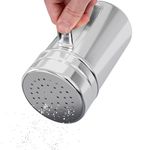 CUSINIUM 14oz Metal Salt and Pepper Shaker - Dredge Seasoning Shaker