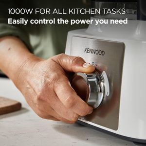 Kenwood Food Processor with 9 Attachments – White