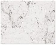 CounterArt 'White Marble Design' Glass Cutting Board, 15 x 12