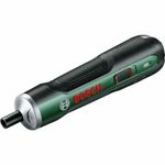 Bosch - PushDrive Ergonomic Cordless Screwdriver (Built-in 3.6V - 1.5Ah Battery, Micro USB Charging, Delivered with 32 Screwdrivers and Storage Box)
