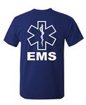 The Goozler v2 EMS - Emergency Medical Services - Mens Cotton T-Shirt, 3XL, Navy