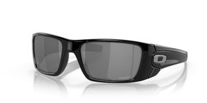 Oakley Men's OO9096 Fuel Cell Rectangular Sunglasses, Polished Black/Prizm Black, 60 mm