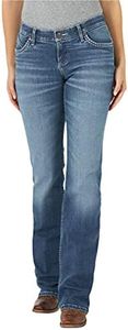 Wrangler Women's Shiloh Low Rise Boot Cut Ultimate Riding Jean, Scarlett, 5 Extra Long
