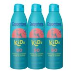 Coppertone KIDS Sunscreen Continuous Spray SPF 50 (5.5-Ounce, Pack of 3)