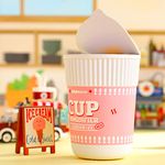 Cup Noodle Air Humidifiers for Desktop,Mini Personal Aircare Humidifier Tool,USB Essential Oils Diffuser, for Bedroom Desk Nursery Nightstand Humificador