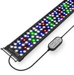 Gamalta Aquarium Light,26W 24/7 Natural Mode,9 Light Modes(Water Grass Mode & 7 Colors & Cycle),Adjustable Timer and 7 Color Brightness - with Expandable Mounting Bracket for 30~36IN Fish Tank