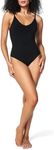 SPANX Seamless Power Thong Bodysuit - Soft, Seamless Shapewear for Women - Adjustable Straps - With Snap Closure - Very Black - Large