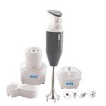 BOSS Genius Portable Hand Blender, 180W, Grey