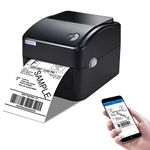 vretti Thermal Bluetooth Label Printer Bluetooth Shipping Label Printer,Thermal Label Printer 4x6 With Compatible with Windows and Linux Systems,Not Compatible with Mac OS