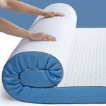 PERLECARE 3 Inch Firm Mattress Topp