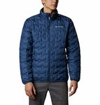 Columbia Mens Delta Ridge Down Jacket, Night Tide, XL