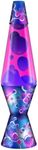 Molecule Lava® Lamp | 14.5" Inches Tall | Aluminum Base and Cap with 25W Bulb Included | Classic/Vintage Liquid Motion Lamps | Multi-Colored Dynamic Blob Effects