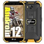 Ulefone Rugged Smartphone Canada Armor X6 Pro Android 12 Quad-core 4GB+32GB IP68 Waterproof Cell Phone Unlocked, 13MP+5MP Dual Camera 5.0 inch Screen 4000mAh Battery Dual SIM 4G Rugged Phone -Orange