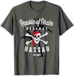 Republic Of Pirates Nassau Bahamas Vintage Summer T-Shirt