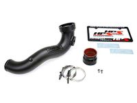 HPS Performance Black Intercooler Intake Charge Pipe Turbo Boost Compatible for 2011-2013 BMW 335i 335iX 135i 2013-2015 X1 xDrive35i N55 3.0L Turbo, 17-107WB