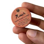 Arani Eco NOUR JOJOBA-PEACH LIP BALM For Dry & Chapped Lips, dark lips With Vitamin E, wheatgerm and Jojoba Oil | Lip Protection & Nourishment | 8gm