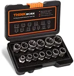 THINKWORK Bolt Extractor Set, 13+1 