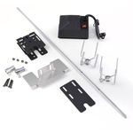 Char-Broil Universal Rotisserie, Electric Motor, One-Piece Spit Rod, Two 4-Prong Meat Forks, UK Plug