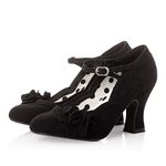 Ruby Shoo Lynn Bar Shoe with Indulgence Soles Noir 4