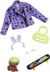 ​Barbie Extra Pet & Fashion Pack with 7 Pieces Including Pet Puppy, Pet Accessories & Fashion Pieces for Barbie Doll, Toy for Kids 3 Years Old & Up