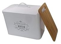 PremiumPresents Metal bread box + c