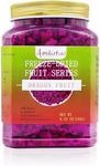 Amilutuo Freeze-Dried Dragon Fruit, Freeze-Dried Fruit, No Added Sugars, 6.52OZ/185g Dragon Druit Chunks, Dry Drag-on Fr-uit, Ideal for Infusing Drinks, Baked Goods and Water