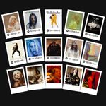 Billie Eilish | Billie Eilish Songs Mini Poster Kit (Set of 15) | Billie Eilish Lovely, Bad Guy, Everything I Want Songs Size (8 x 6 cm) Posters for Phone Accessories, Bedroom, Office, room decoration