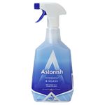 Astonish Window & Glass Cleaner Spray 750ml - Lot of 6