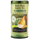 The Republic Of Tea Kiwi Pear Green Tea, 50 Tea Bags, Gourmet Green Tea Smooth Healthy Blend