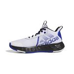 adidas Mens OWNTHEGAME 2.0 Sneakers, White/Team Royal Blue/Black, 10 US