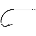 Gamakatsu Black Stinger Fly Hook, 100 Pack, Size: 2/0