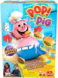 Pop The Pig (Bigger & Better) by Goliath - Fun Preschool Game, Teaches Numbers & Colors, 2-6 Players Ages 4+