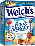 Welch's Fruit Snacks, Mixed Fruit, Gluten Free, Bulk Pack, 0.9 oz Individual Single Serve Bags (Pack of 66)