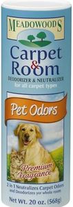 Pet Carpet Deodorizer Powder – Odour Eliminator & Room Freshener – Pet Safe Carpet Cleaner Solution 568g – Long Lasting Carpet Cleaning Powder – Safe for Pets & Kids – Vacuum Friendly Carpet Freshener