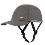 Tontron Wasumer Watersports Helmet Cap | Kayaking Bump Cap| Rafting Bump Cap| Surfing Hat | Low Profile Helmet (US, Alpha, Medium, Gray)