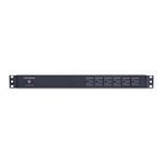 CyberPower PDU15B6F12R Basic PDU, 100-125V/15A, 18 Outlets, 1U Rackmount