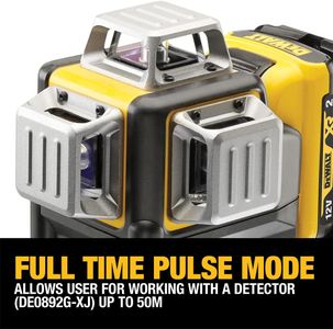 DEWALT 3x360 Green Laser Level – 12V Self-Leveling Tool